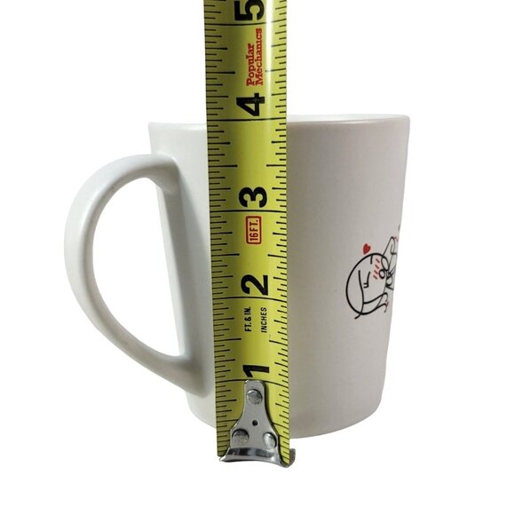 Human Touch 2 Mug Set Treat It With Love Soulmates Long Distance Romance Globe - Picture 11 of 12